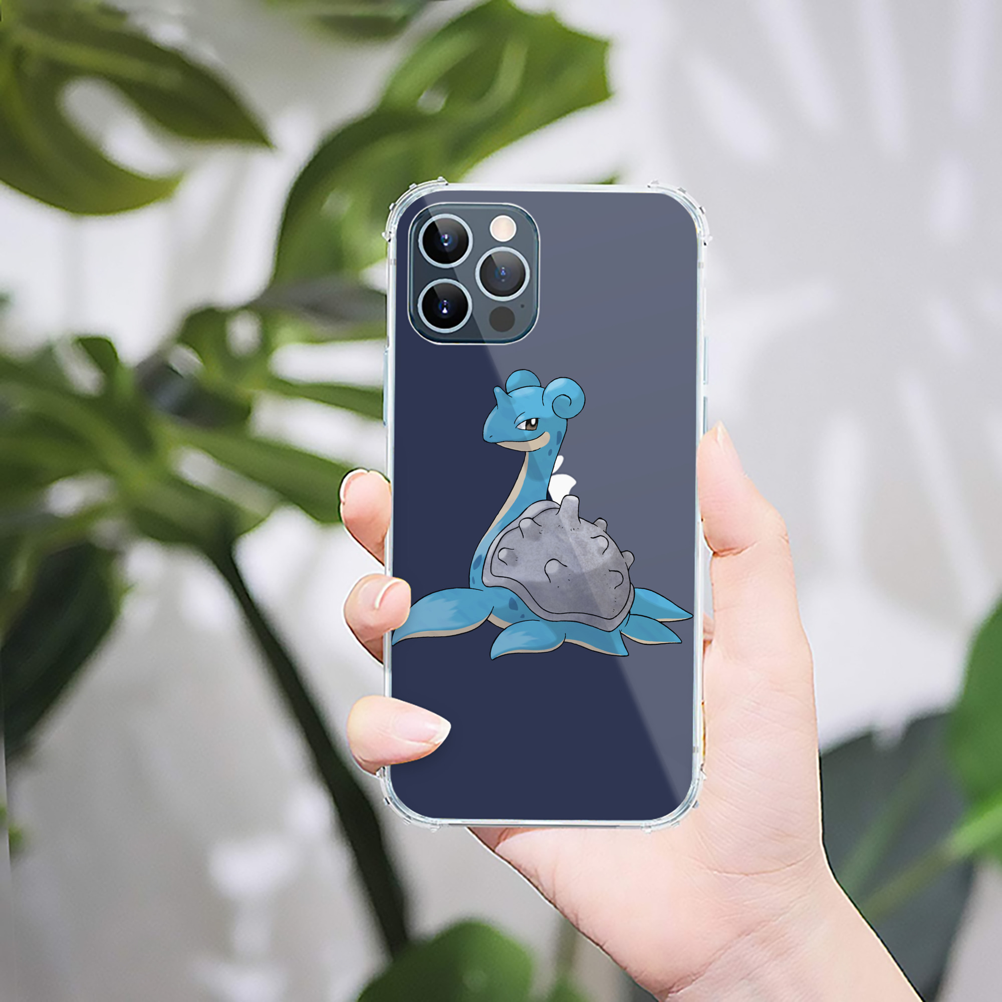（画像用） ポケットモンスター Pokémon 【iPhone 12シリーズ対応】透明スマホケース（クリアソフトケース）